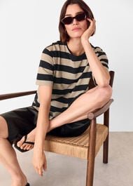 Wide Stripe Tee