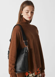 Franklin Soft Shoulder Bag Black