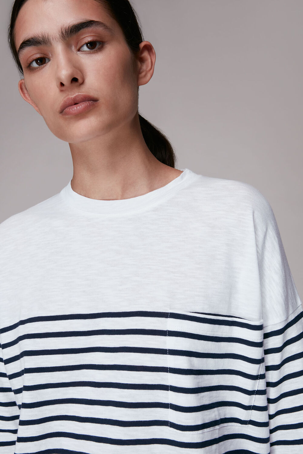 Breton Cotton Pocket Top