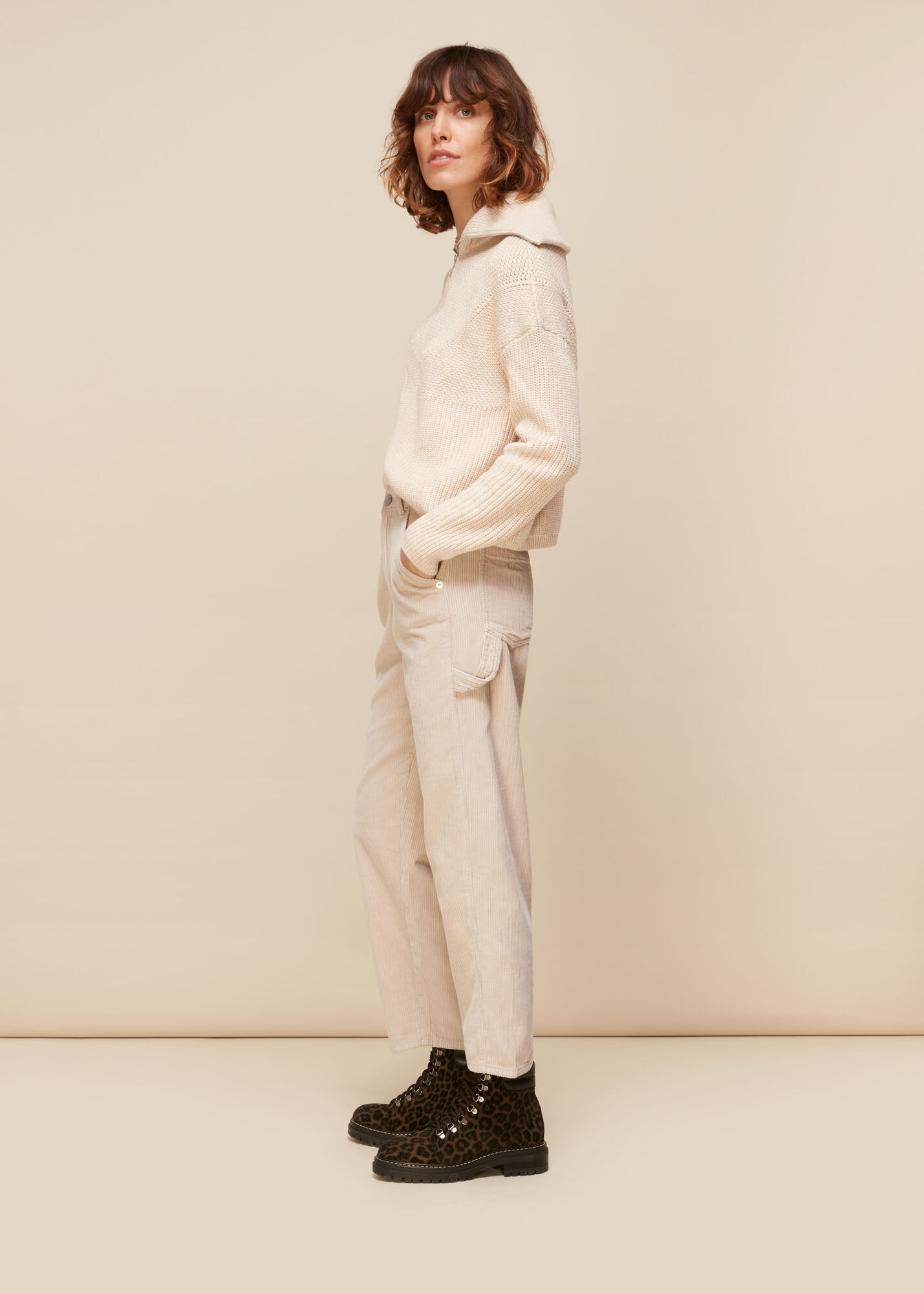 Ivory Utility Cord Cargo Jean WHISTLES Whistles US