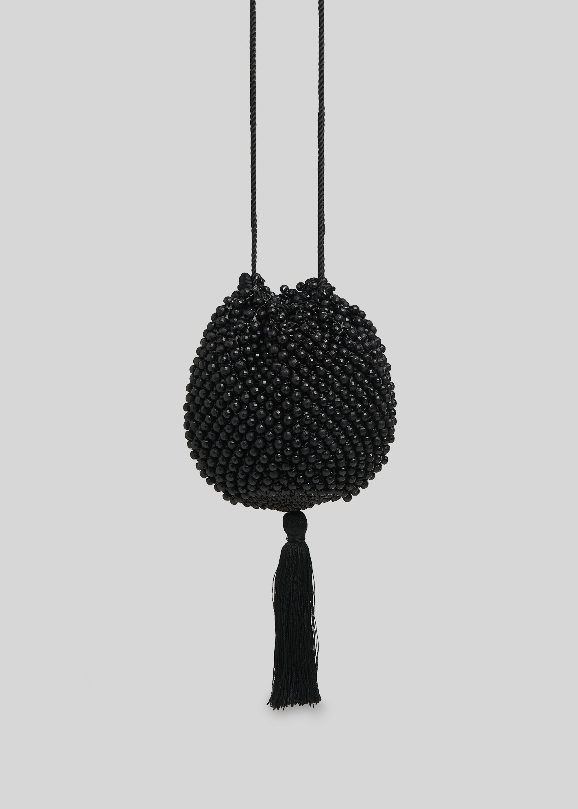 Beaded on sale drawstring bag
