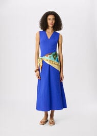 V Neck Textured Dress