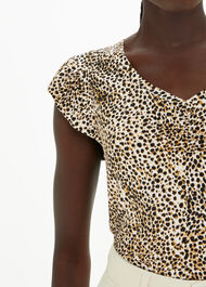Ink Spot V Neck Top
