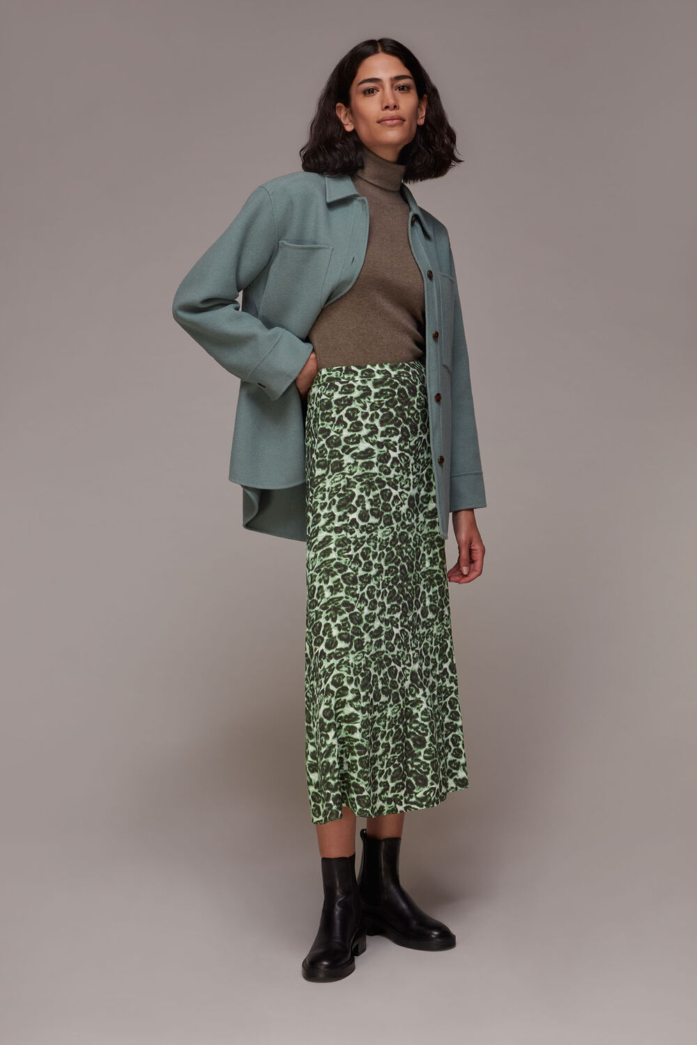 Clouded Leopard Skirt