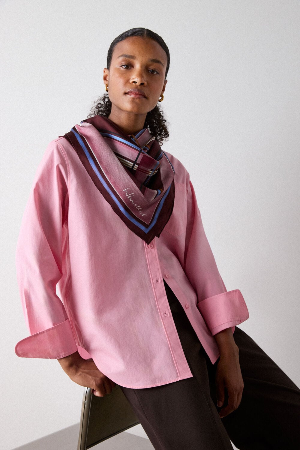 Relaxed Fit Cotton Shirt