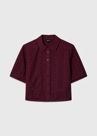 Broderie Cotton Shirt
