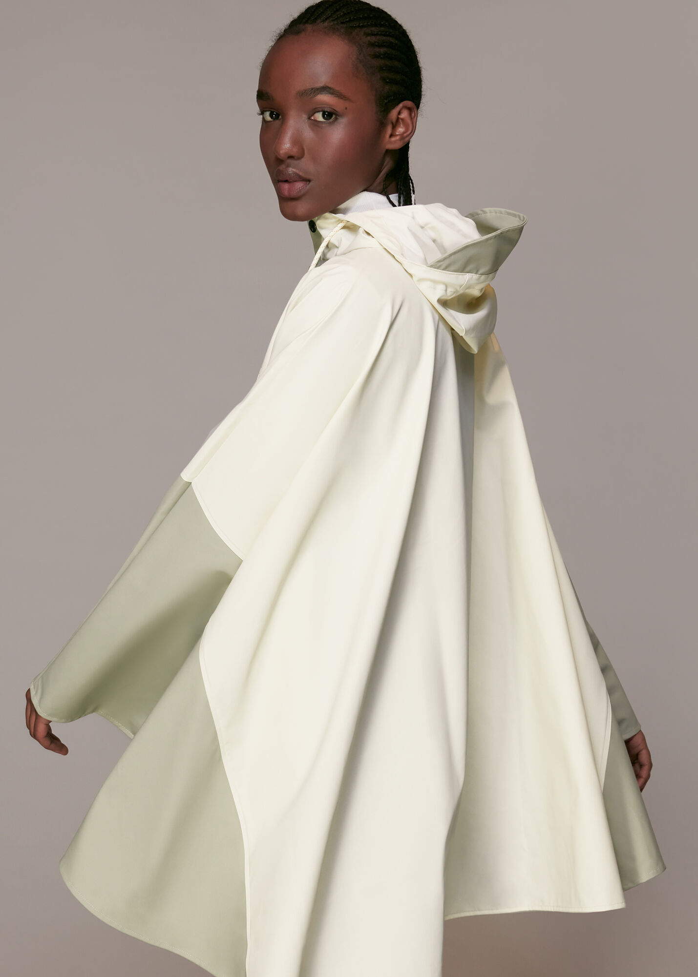 Ivory Rains Cape | WHISTLES | Whistles US |