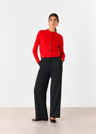 Amelie Wool Blend Trouser