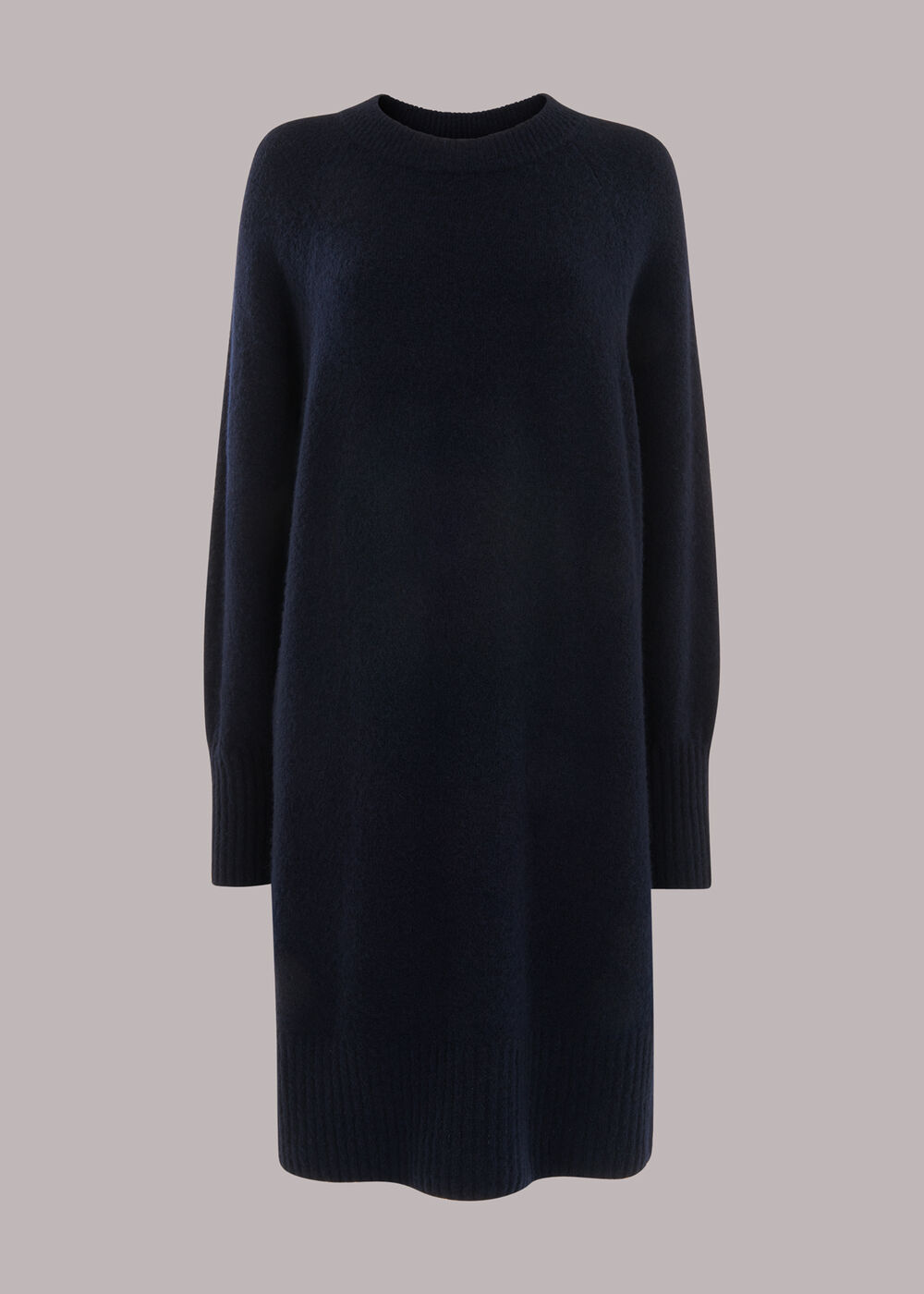 Crew Neck Knit Dress