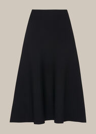 Flare Knitted Skirt