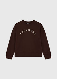 Toujours Relaxed Cotton Sweat