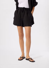 Linen Elasticated Short