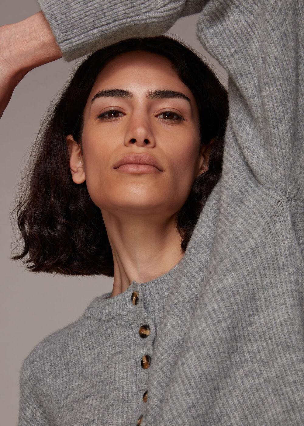 Henley Button Up Jumper