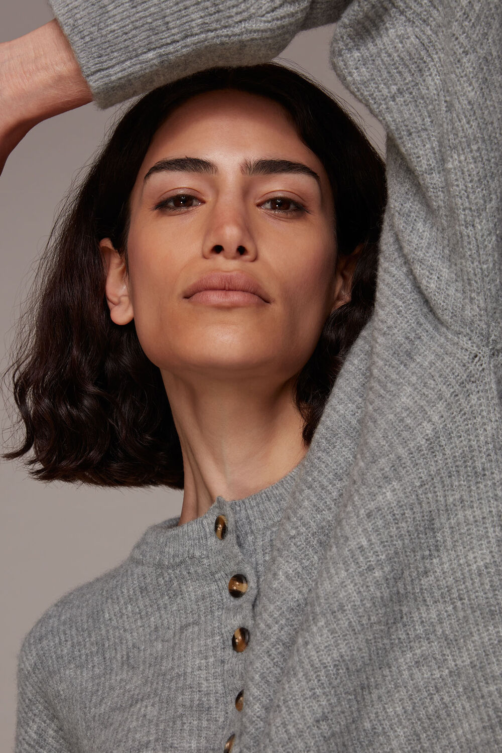 Henley Button Up Jumper