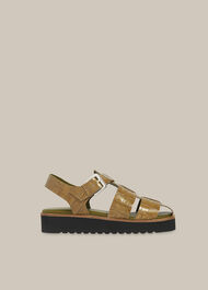 Kendra Croc Sandal