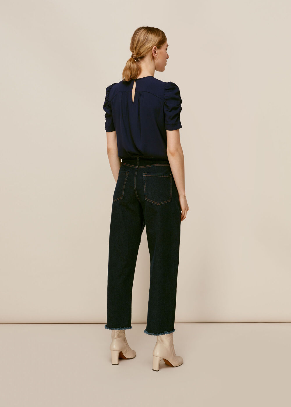 Nelly Shell Top Navy