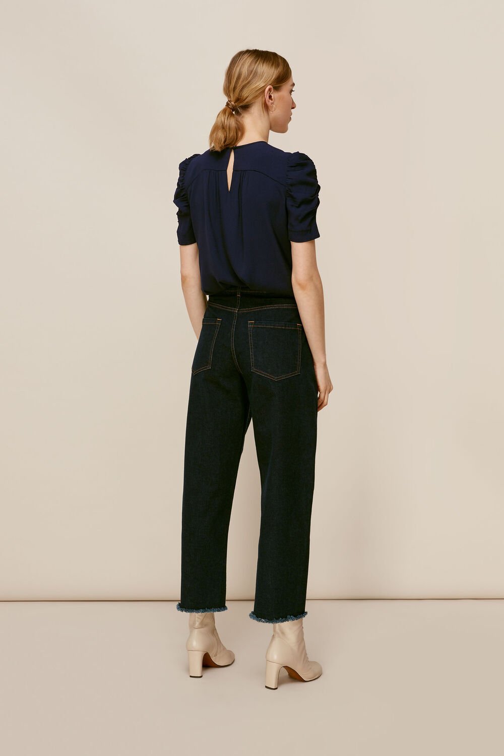 Nelly Shell Top Navy