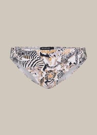 Safari Print Bikini Bottom