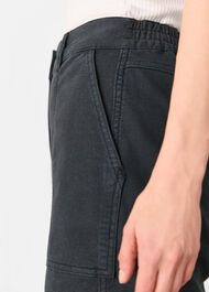 Cotton Wide Leg Trouser
