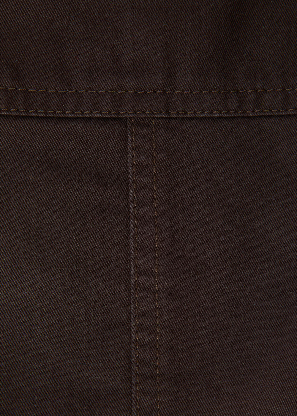 Belted Cotton Barrel Trouser