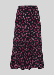 Lenno Print Aida Skirt Pink/Multi
