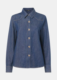 Button Detail Cotton Shirt