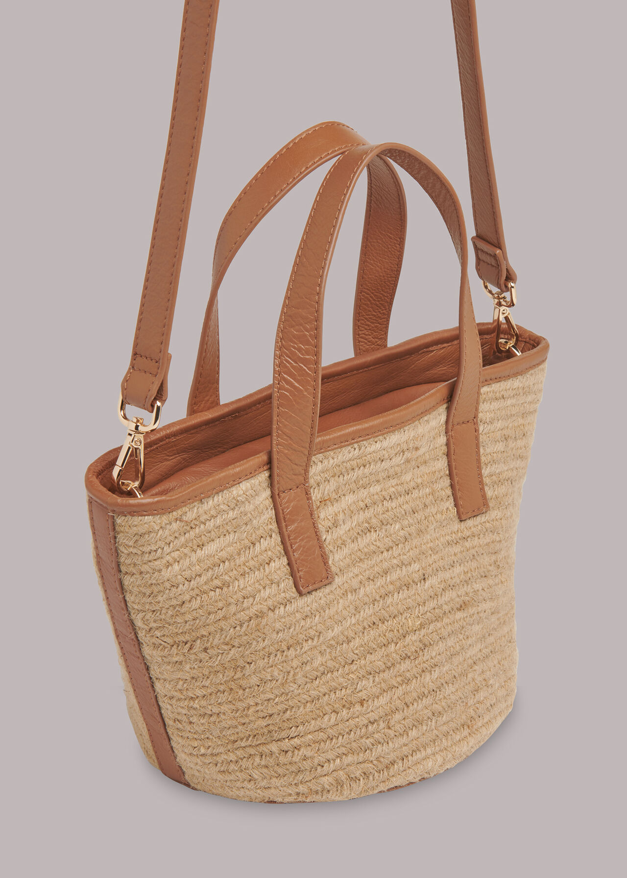 Leena Jute Crossbody Bag