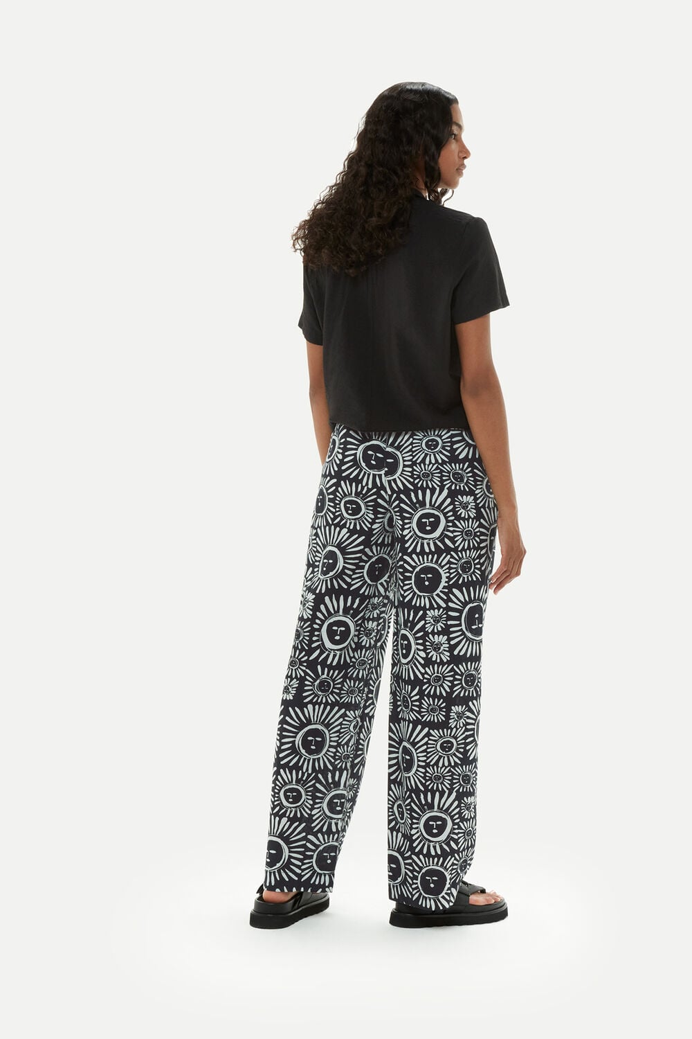Sunman Print Trouser