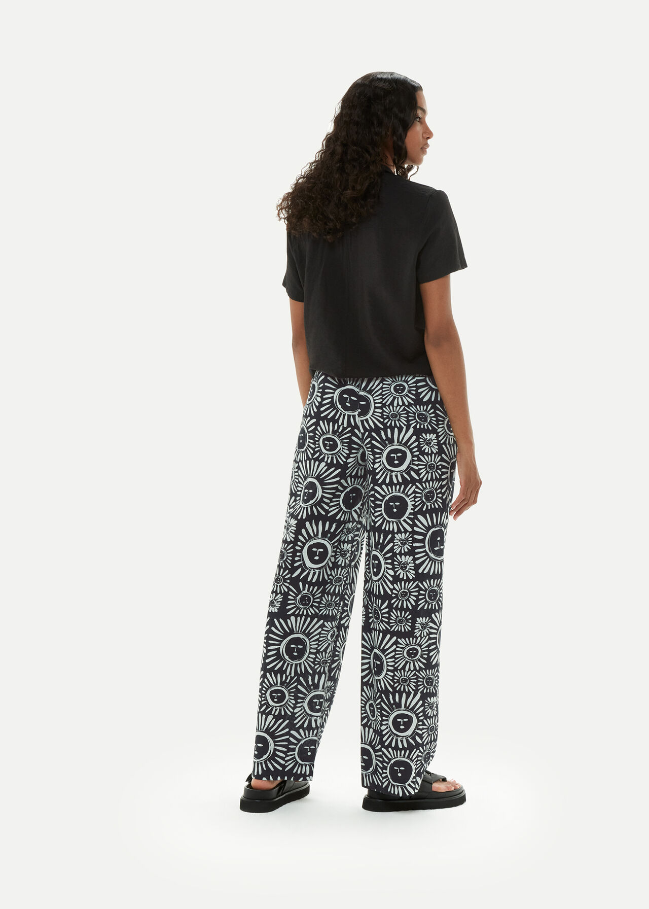 Sunman Print Trouser