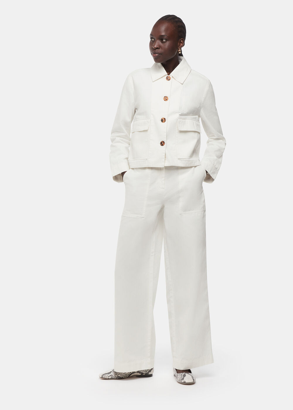 Marie Casual Pocket Jacket