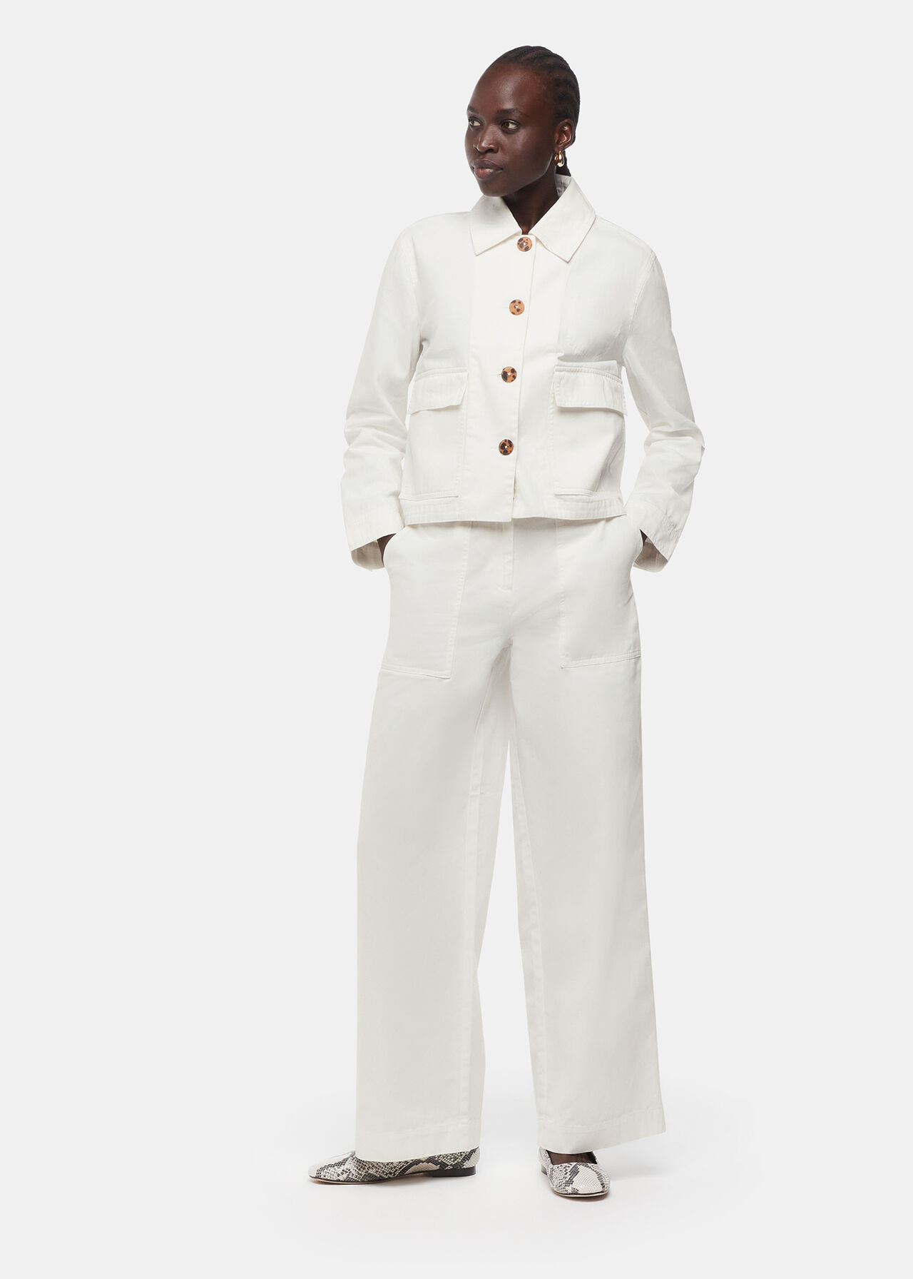 Marie Casual Pocket Jacket