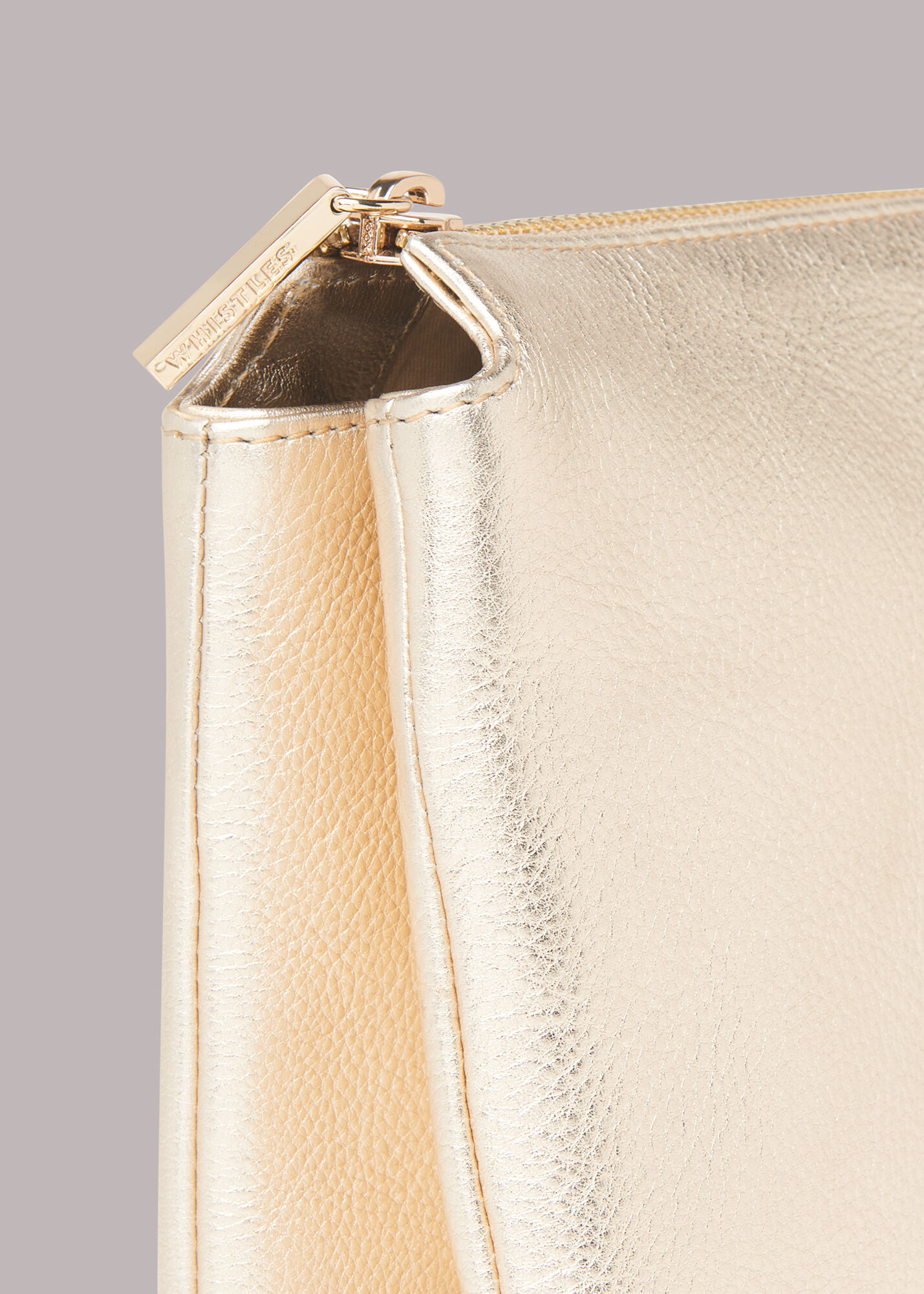 Gold/Multi Elita Double Pouch Clutch WHISTLES