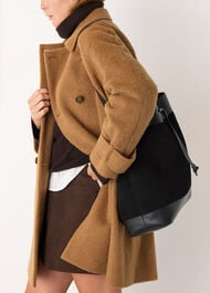 Sasha Suede Tote Bag