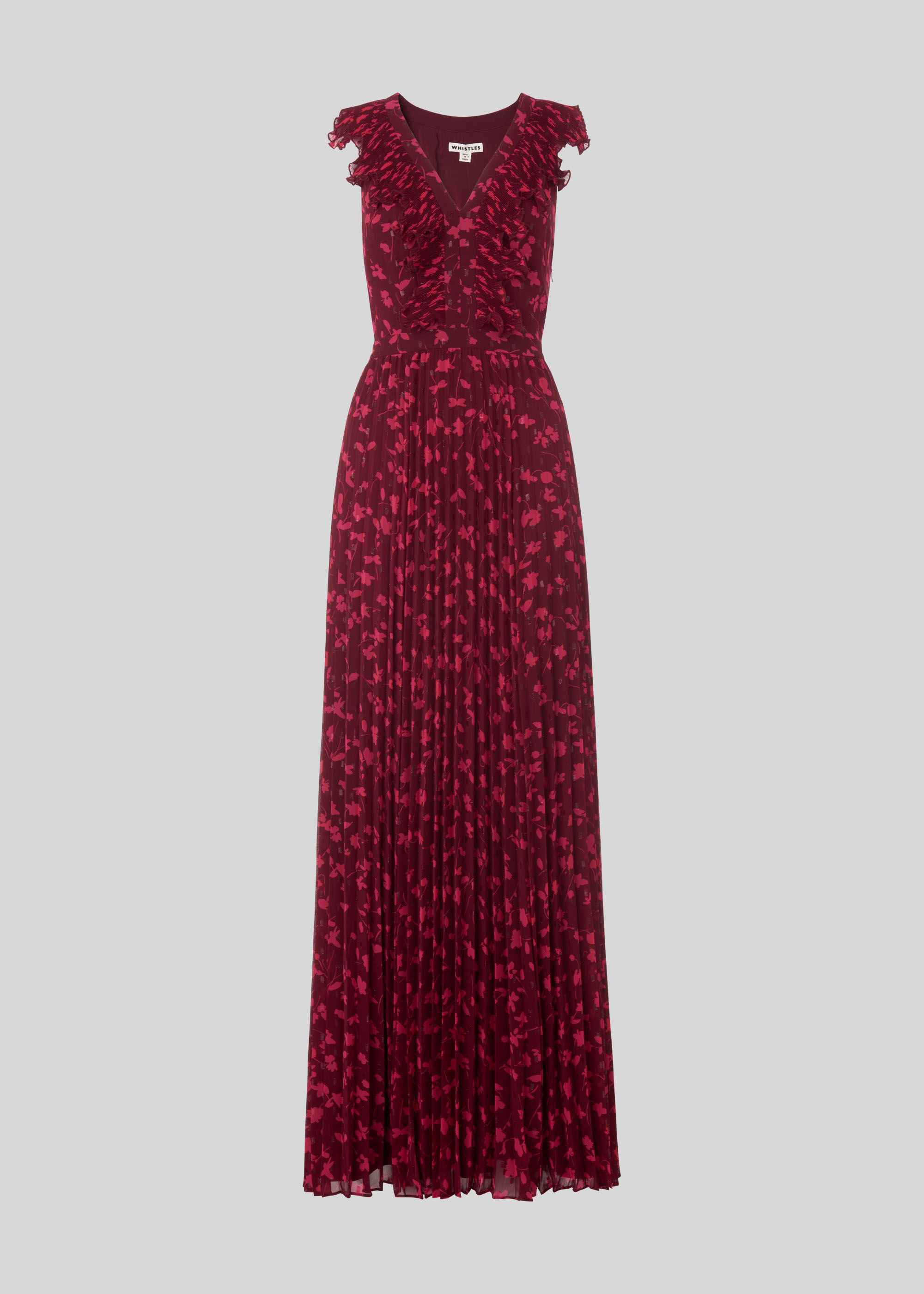 Pink Adalise Celia Print Dress