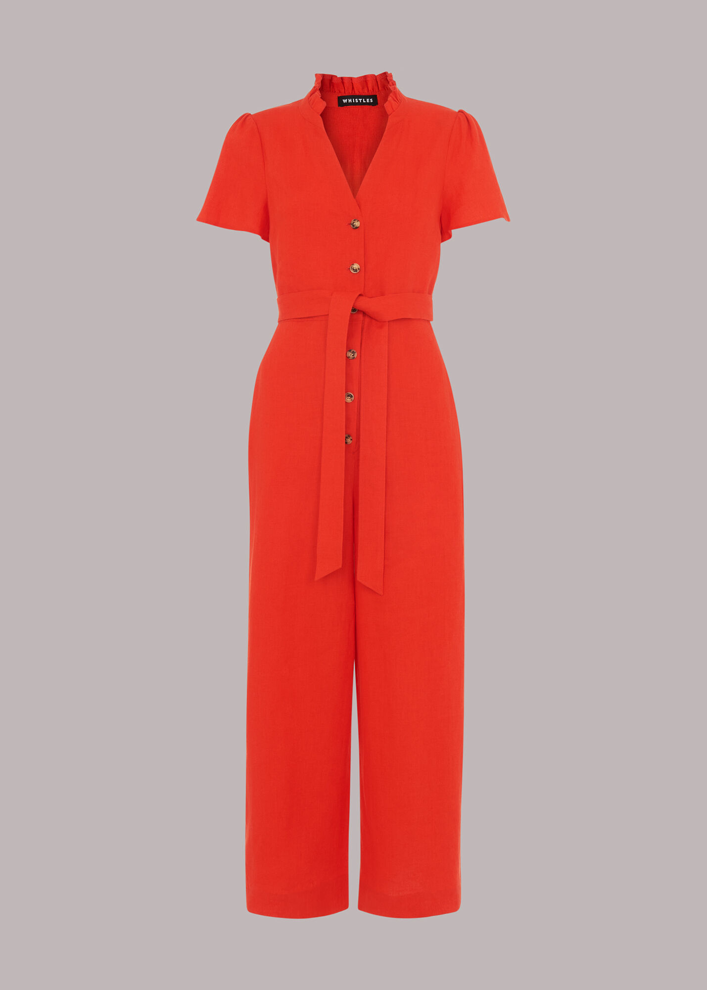 Whistles orange discount jumpsuit
