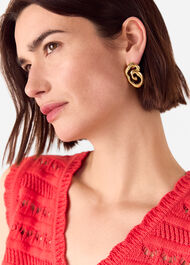 Molten Abstract Earring