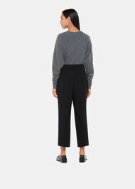 Wide Leg Cropped Trouser