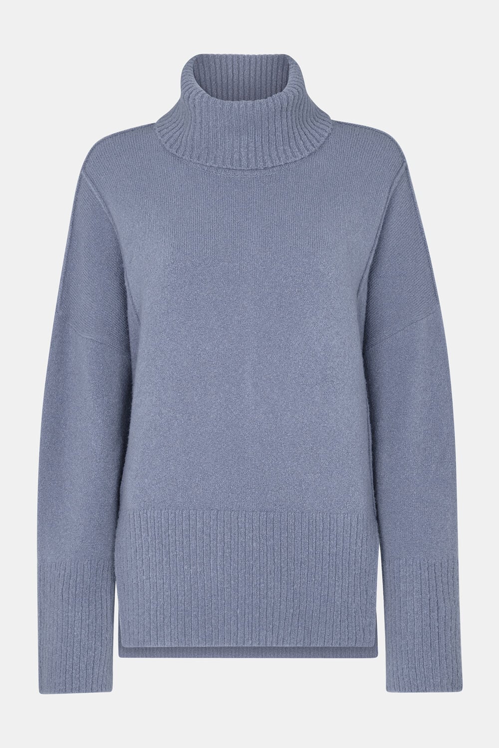 Wool Mix Turtleneck Sweater