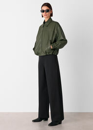 Ponte Wide Leg Trouser