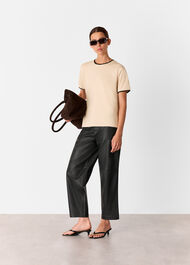 Contrast Piping Detail Tee