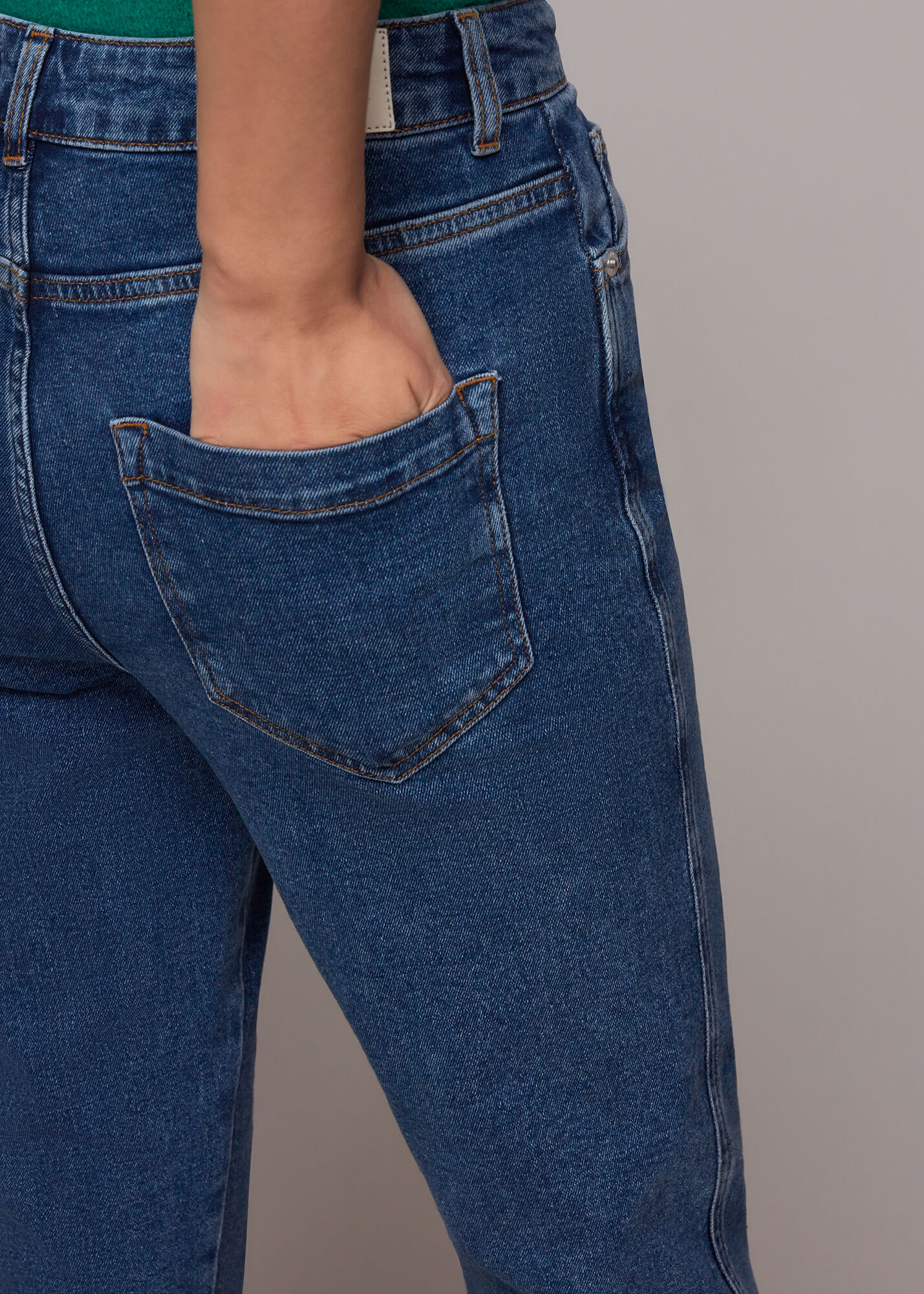 Denim Stretch Slim Jean WHISTLES