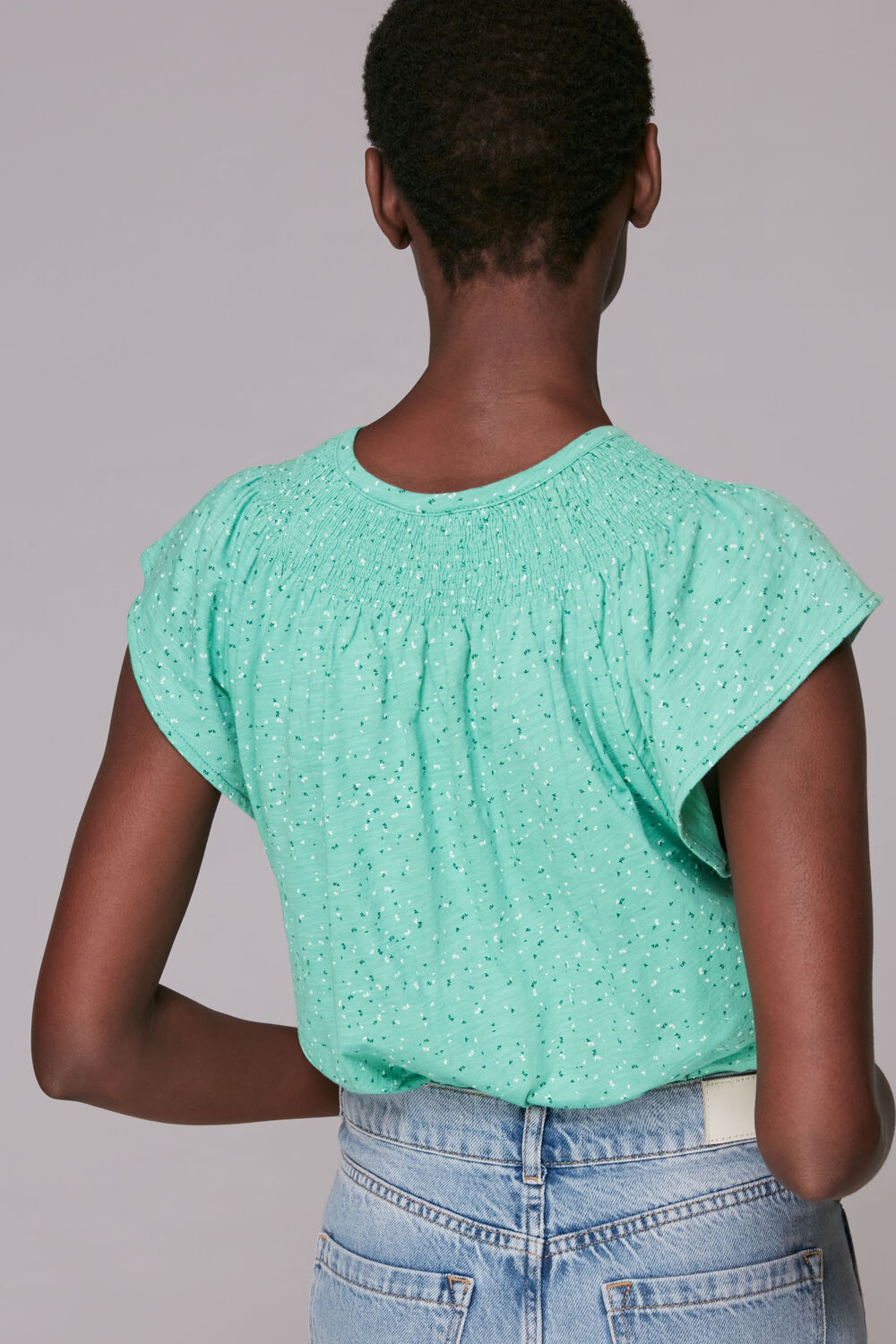 Scattered Bloom Blade Top