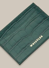 Shiny Croc Card Holder
