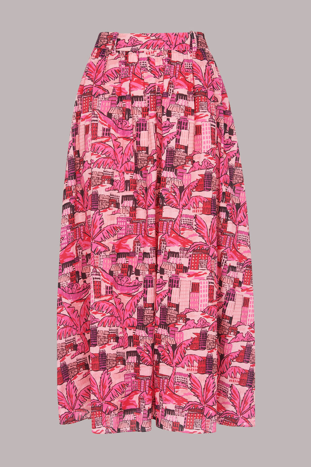 Hawaiian Print Skirt