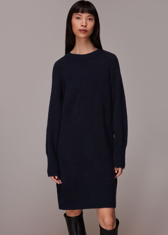Crew Neck Knit Dress