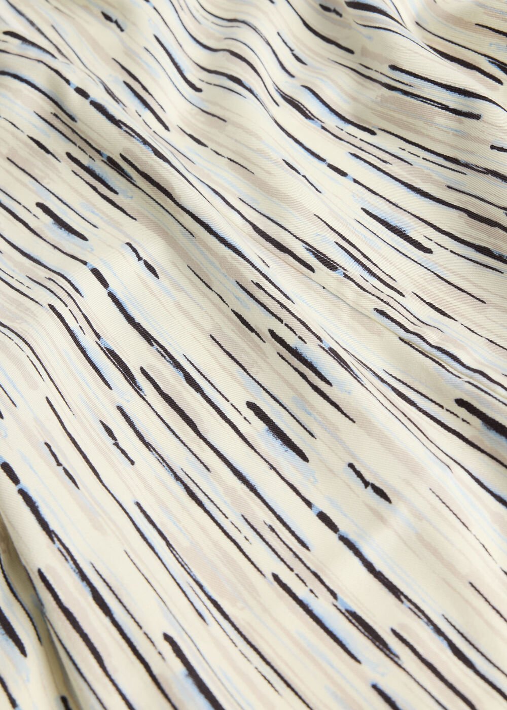 Abstract Stripe Short Dress