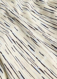 Abstract Stripe Short Dress