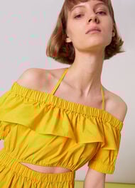 Serena Poplin Bardot Dress
