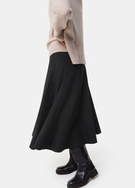 Ponte Full Skirt