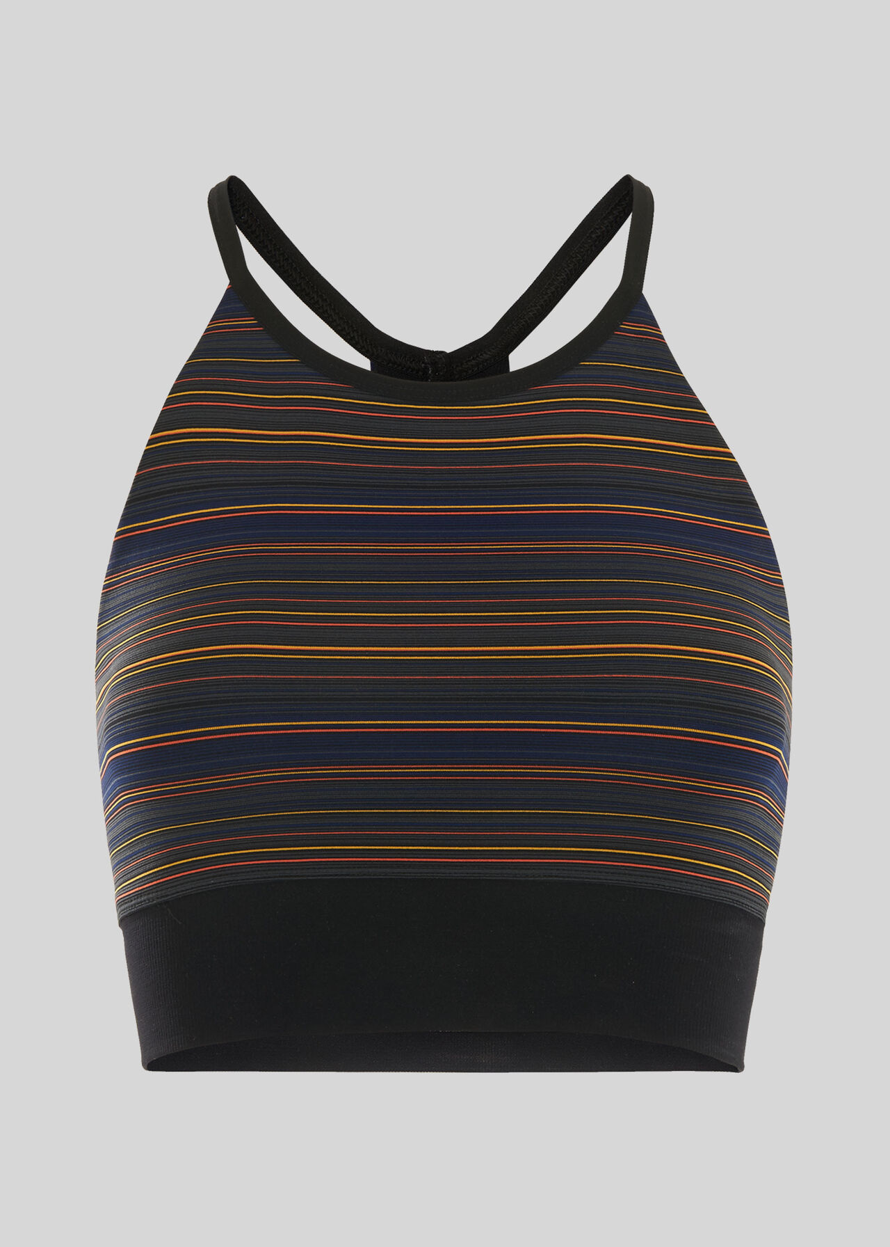 Flash Stripe Bra Top Multicolour